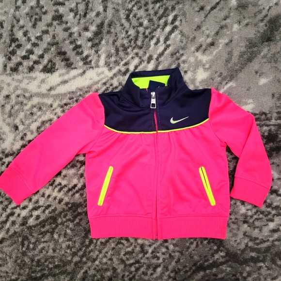 Nike Jackets & Coats Nike Girls Hot Pink Track Jacket Size 2month Poshmark